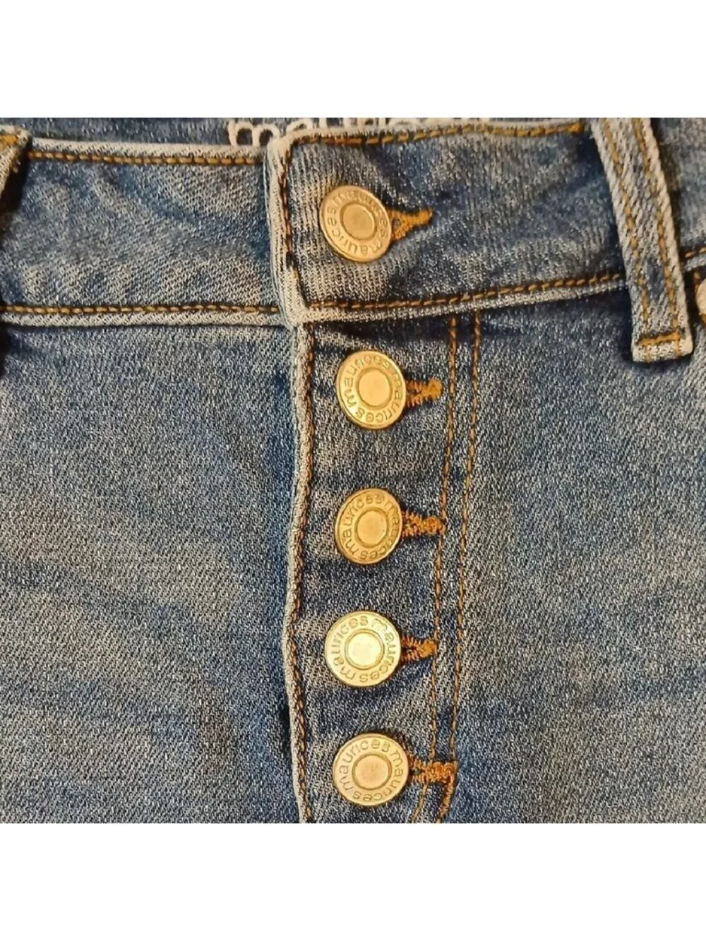 Maurices Blue Denim‎ Mini Skirt